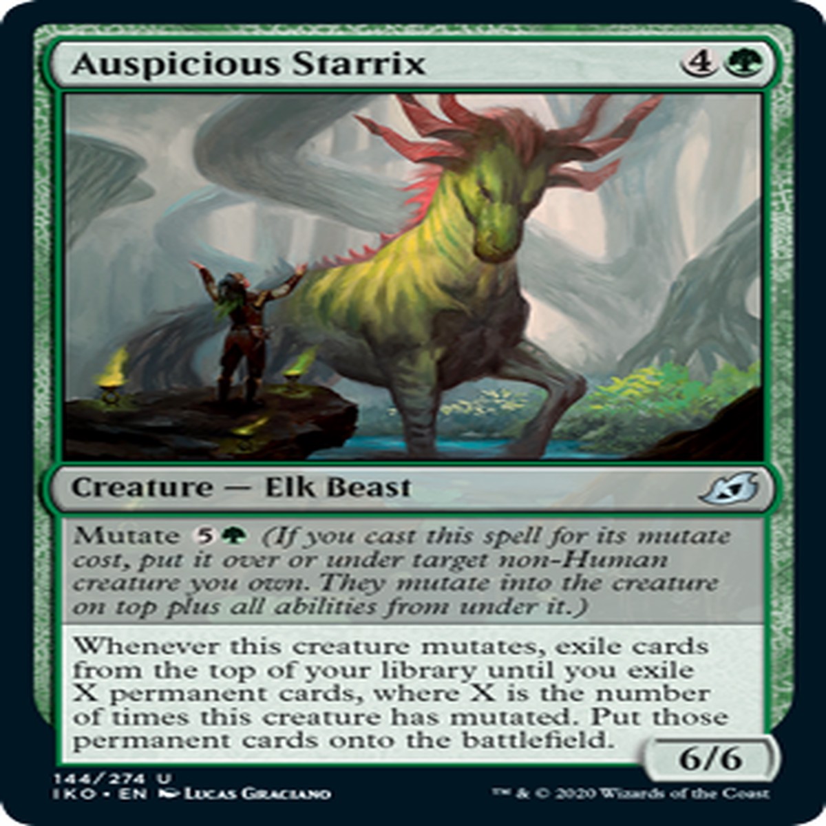 Auspicious Starrix MTG Ikoria - 144