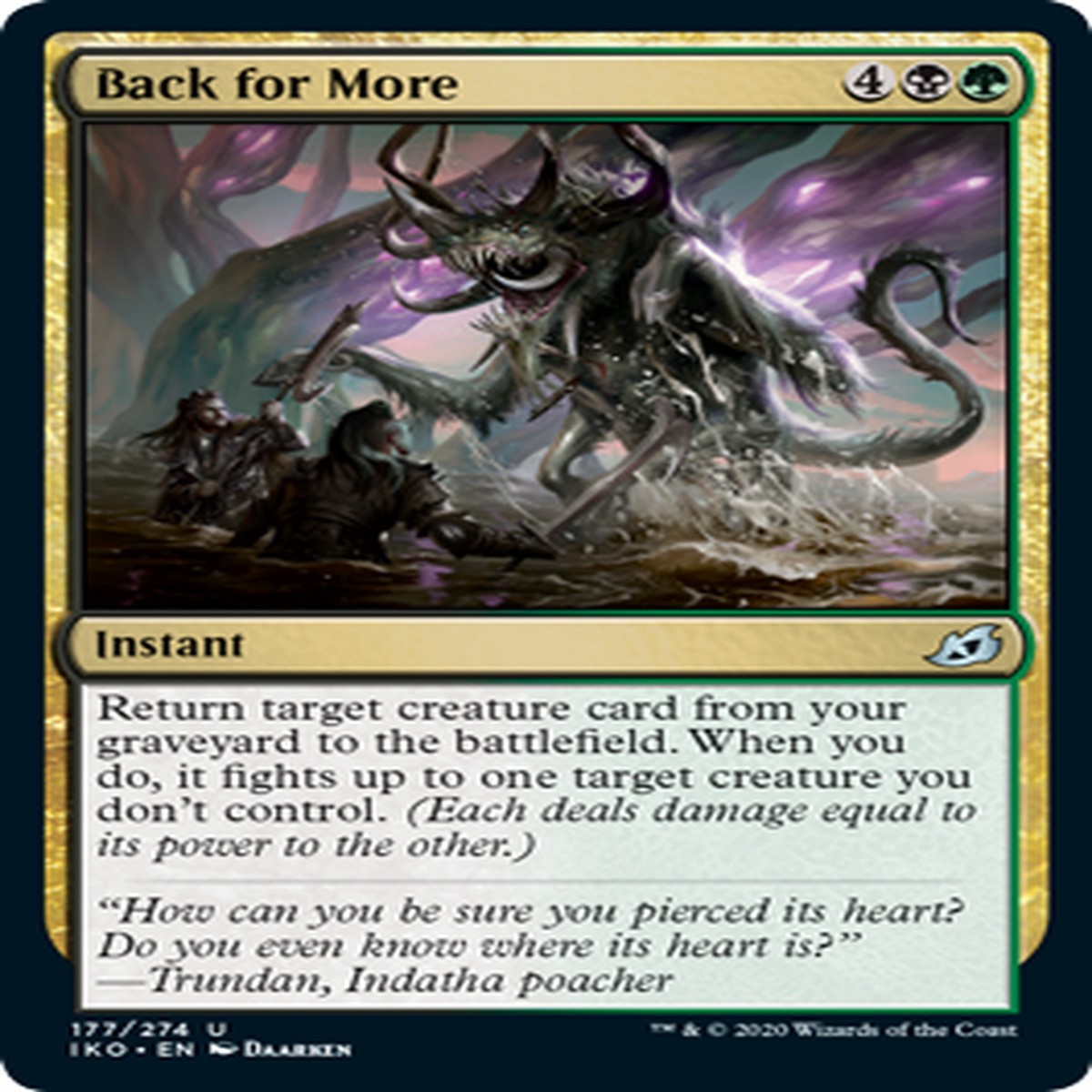Back for More MTG Ikoria - 177 Non-Foil