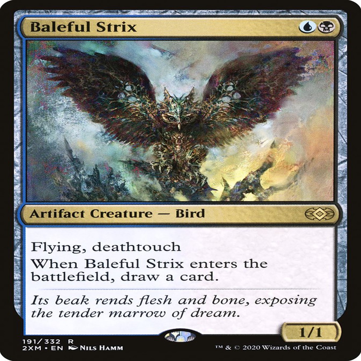 Baleful Strix Double Masters #191