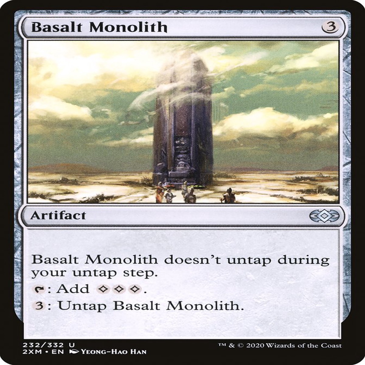 Basalt Monolith Double Masters #232