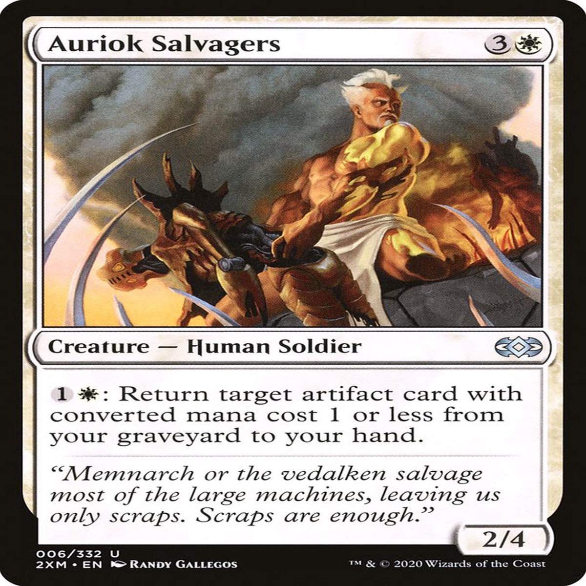 Auriok Salvagers Double Masters #006